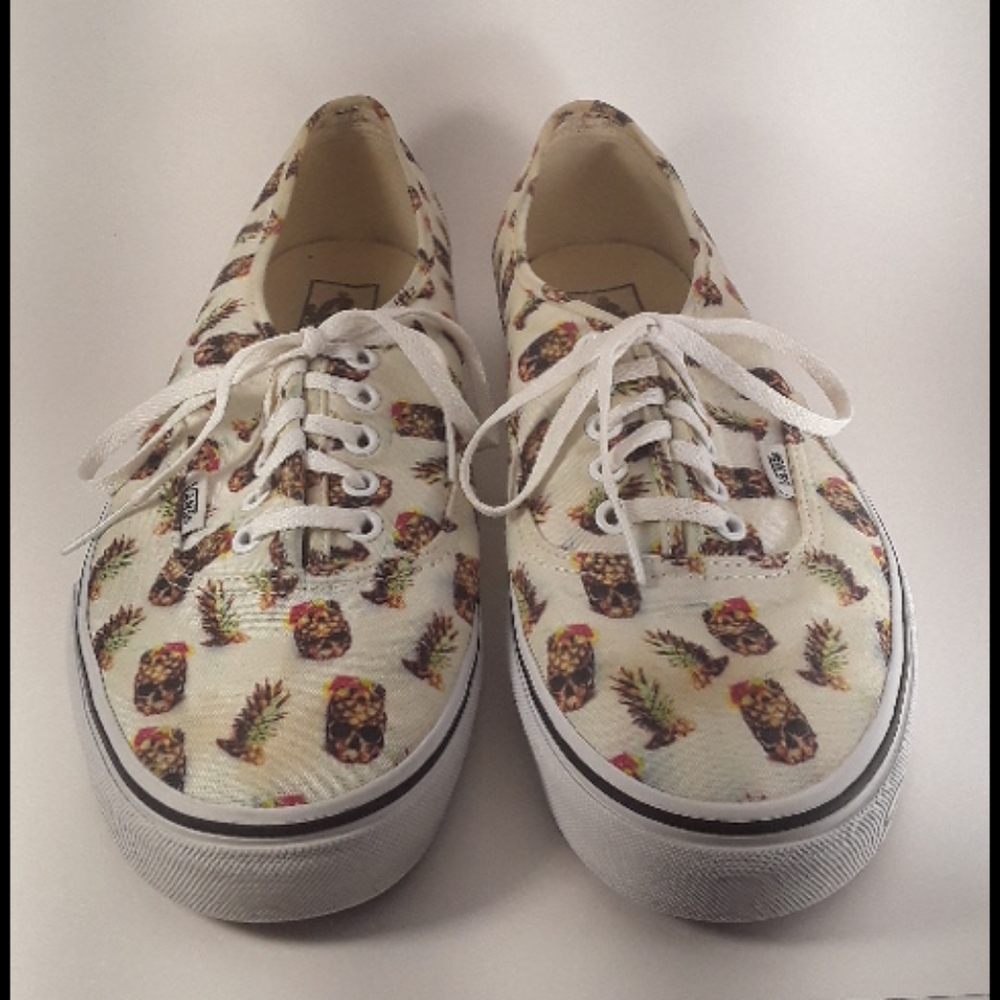 Vans Drained and Confused Skull and Pineapple 10.5